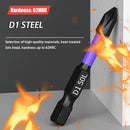 Magnetic Impact Phillips Bit Anti-Slip Long Screwdriver Bit Set Hex Shank Cross Impact Driver Bit for Power Drilling