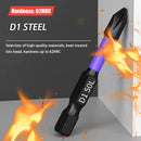 Magnetic Impact Phillips Bit Anti-Slip Long Screwdriver Bit Set Hex Shank Cross Impact Driver Bit for Power Drilling