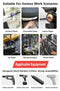 Magnetic Impact Phillips Bit Anti-Slip Long Screwdriver Bit Set Hex Shank Cross Impact Driver Bit for Power Drilling